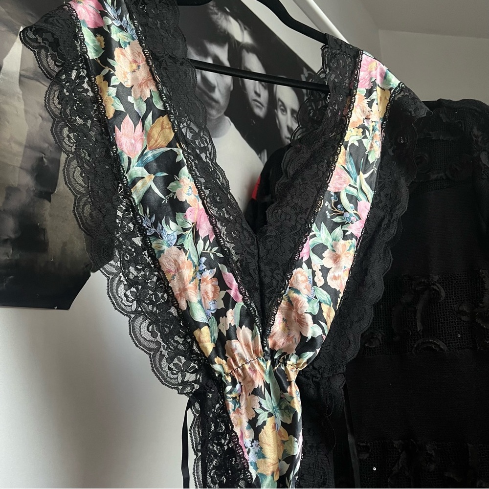 1980s v thong bodysuit lingerie